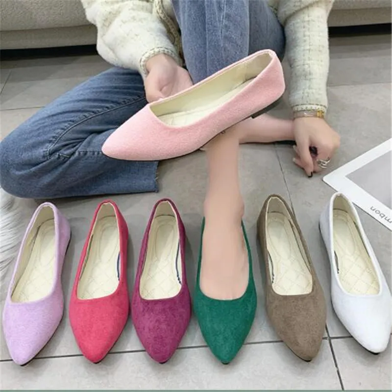 Candy Color Woman Flats Slip on Ladies Shallow Moccasins Female Summer Loafers Spring Autumn Women Ballet Flats Plus Size 35-43
Candy Color Woman Flats Slip on Ladies Shallow Moccasins Female Summer Loafers Spring Autumn Women Ballet Flats Plus Size 35-43