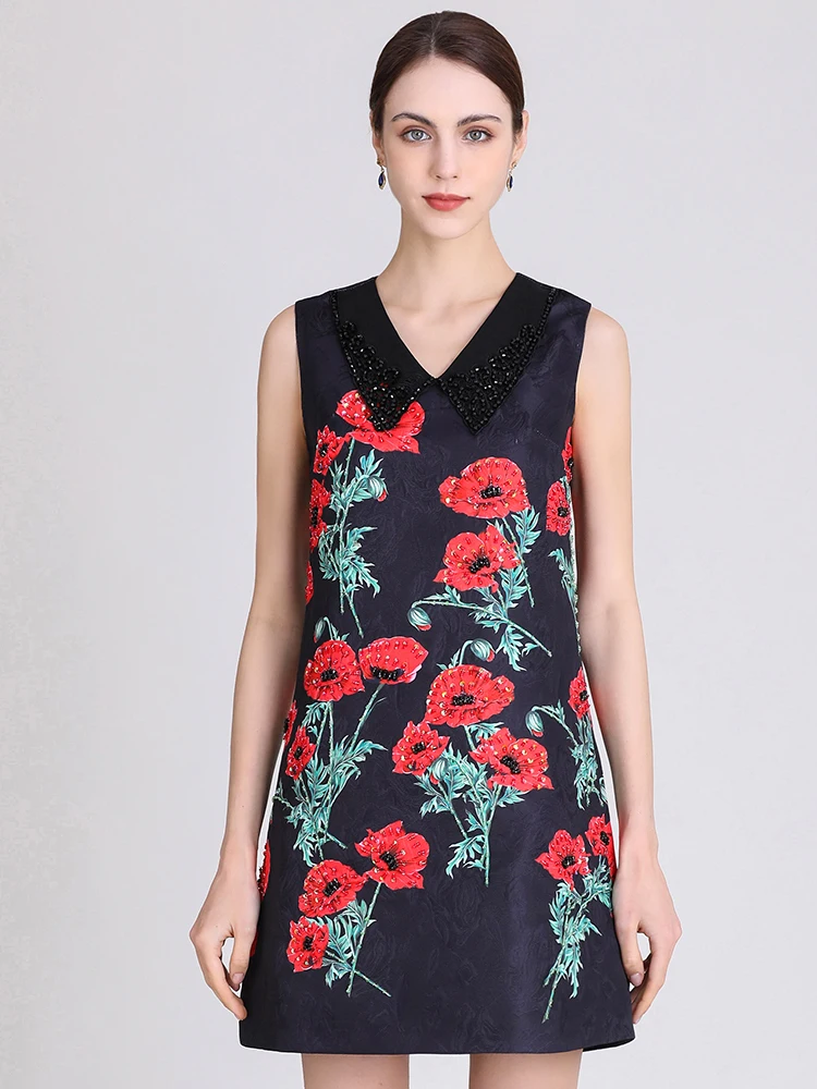 MoaaYina новое летнее модное подиумное женское платье с v-образным вырезом без рукавов с бриллиантами винтажные Мини-Платья с цветочным принтом
MoaaYina новое летнее модное подиумное женское платье с v-образным вырезом без рукавов с бриллиантами винтажные Мини-Платья с цветочным принтом