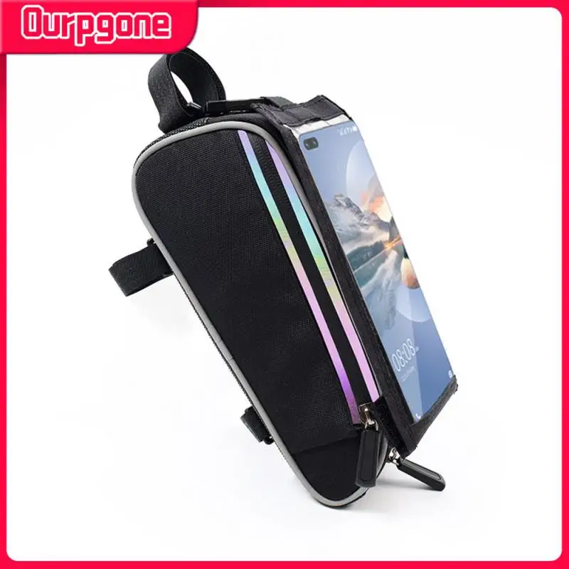 Женская сумка, водонепроницаемая черная велосипедная Передняя сумка с сенсорным экраном, сумка для езды на велосипеде, светоотражающее обо...
Женская сумка, водонепроницаемая черная велосипедная Передняя сумка с сенсорным экраном, сумка для езды на велосипеде, светоотражающее обо...