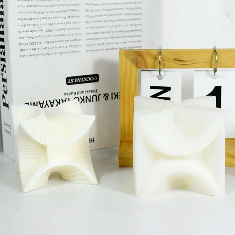 Silicone Square Striped Cube Candle Mold Handmade Soap Mold Ornament DIY Crafts Making Candle Decor Hand Icrafts Making
Silicone Square Striped Cube Candle Mold Handmade Soap Mold Ornament DIY Crafts Making Candle Decor Hand Icrafts Making
