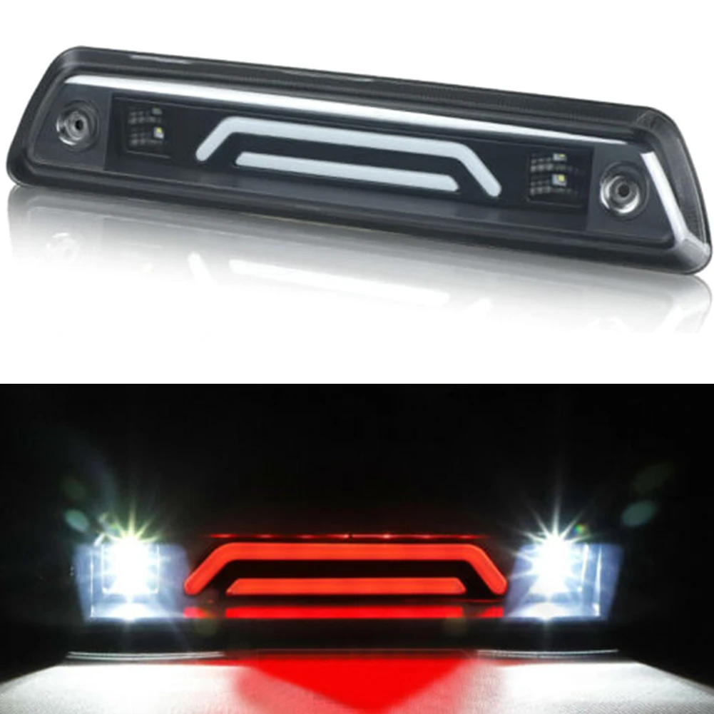 ABS Plastic + Polycarbonate Lens 3rd Brake Cargo LED Tail Light Rear High Stop Lamp Fit For Ford F150 F-150 09-14
ABS Plastic + Polycarbonate Lens 3rd Brake Cargo LED Tail Light Rear High Stop Lamp Fit For Ford F150 F-150 09-14