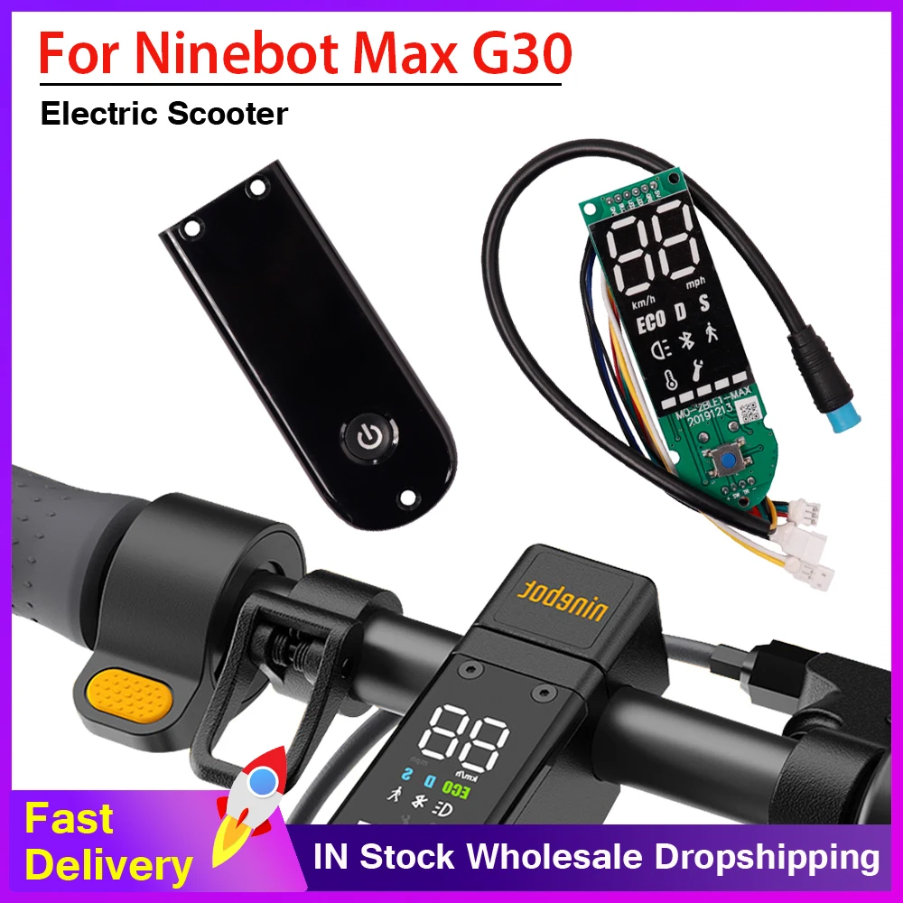 Dashboard Circuit Board Replacement Panel Parts For Ninebot MAX G30 Electric Scooter Controller Dash Board Dispaly Assembly
Dashboard Circuit Board Replacement Panel Parts For Ninebot MAX G30 Electric Scooter Controller Dash Board Dispaly Assembly