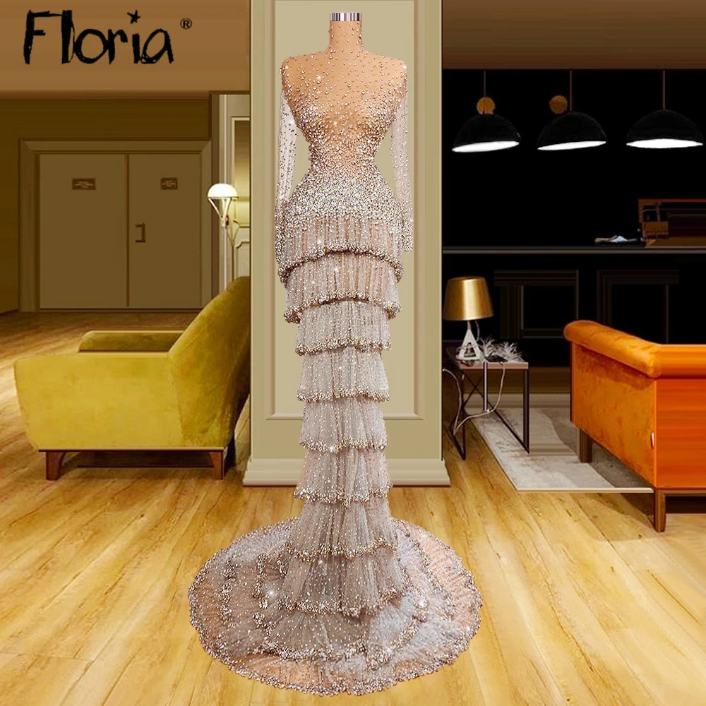 Haute Couture Long Mermaid Tiered Beaded Evening Dress 2023 Gala Night Gowns Dubai Celebrity Party Dress Customized Saudi Arabic
Haute Couture Long Mermaid Tiered Beaded Evening Dress 2023 Gala Night Gowns Dubai Celebrity Party Dress Customized Saudi Arabic