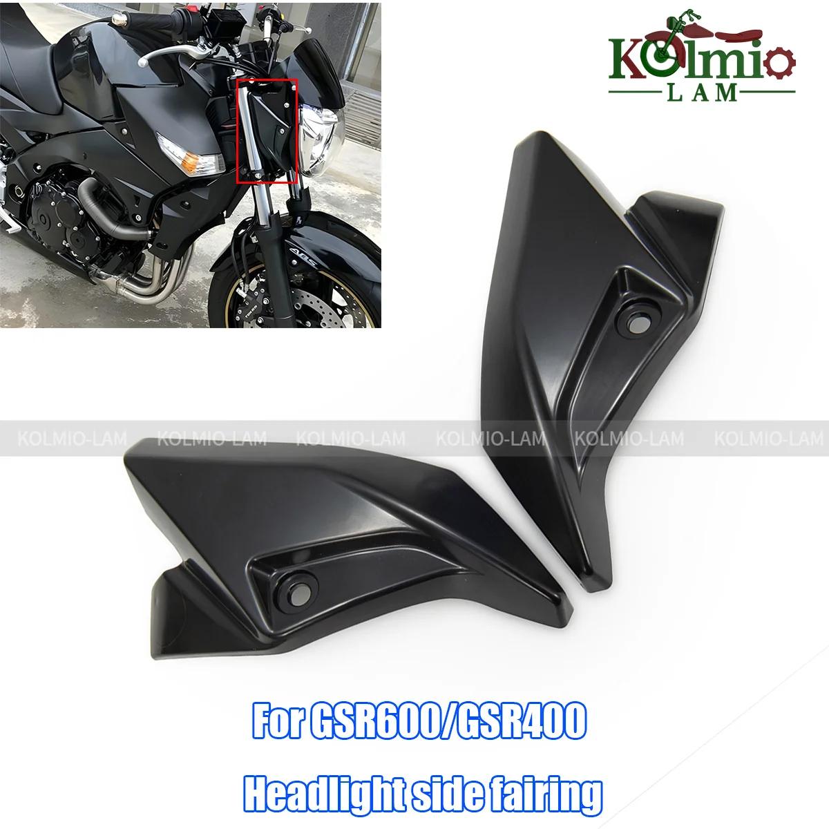 Подходит для SUZUKI GSR400 GSR600 2006-2011 годов, боковой обтекатель фар мотоцикла GSR 400 GSR 600 BK400 BK600 2007 2008 2009 10
Подходит для SUZUKI GSR400 GSR600 2006-2011 годов, боковой обтекатель фар мотоцикла GSR 400 GSR 600 BK400 BK600 2007 2008 2009 10