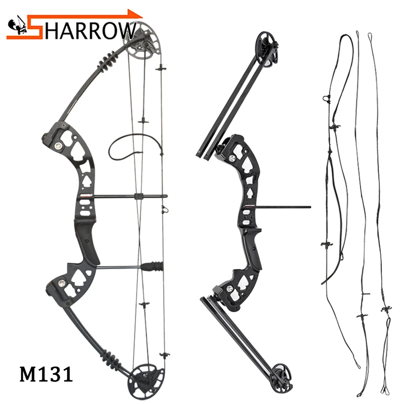 JUNXING M131 Archery Compound Bow 30-55lbs Adjustable Arrow Catapult Pulley Bows 310FPS for Outdoor Hunting Shooting Sports
JUNXING M131 Archery Compound Bow 30-55lbs Adjustable Arrow Catapult Pulley Bows 310FPS for Outdoor Hunting Shooting Sports
