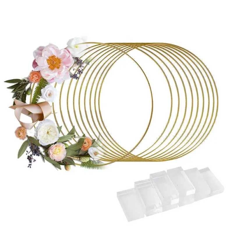 Metal Floral Hoop Centerpiece Metal Gold Craft Wreath Hoop Multi-Purpose Table Decor Supplies For Weddings Christmas Halloween
Metal Floral Hoop Centerpiece Metal Gold Craft Wreath Hoop Multi-Purpose Table Decor Supplies For Weddings Christmas Halloween