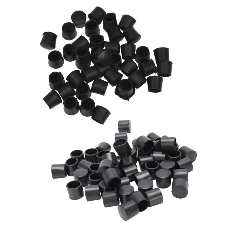 40 Pcs Black Rubber Chair Table Feet Pipe Tube Tubing End Caps 14Mm & 50 Pcs Black Rubber PVC Flexible Round End Cap Round 12Mm
40 Pcs Black Rubber Chair Table Feet Pipe Tube Tubing End Caps 14Mm & 50 Pcs Black Rubber PVC Flexible Round End Cap Round 12Mm