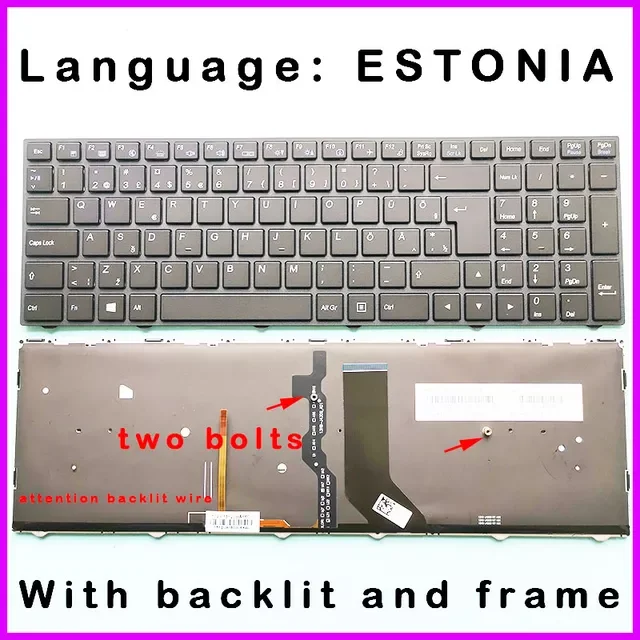 Keyboard for CVM15F38PA-43001 CVM15F23K0J430 CVM15F26SUJ430R CVM15F36EE-430 CVM15F26HRJ430 CVM15F26EEJ430R CVM15F20J0J430G
Keyboard for CVM15F38PA-43001 CVM15F23K0J430 CVM15F26SUJ430R CVM15F36EE-430 CVM15F26HRJ430 CVM15F26EEJ430R CVM15F20J0J430G