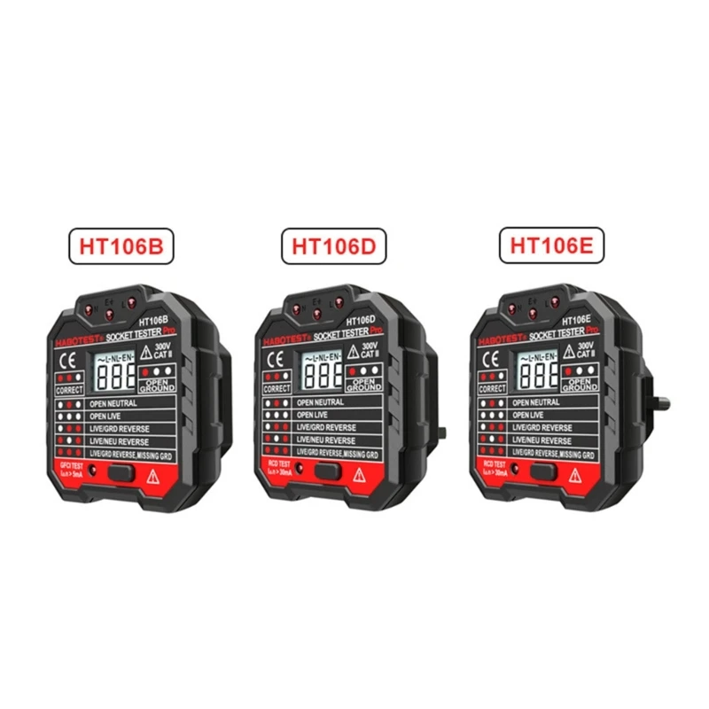 Socket Tester BreakerFinder Electric Circuit Polarity Phase Voltages Detectors Dropship
Socket Tester BreakerFinder Electric Circuit Polarity Phase Voltages Detectors Dropship