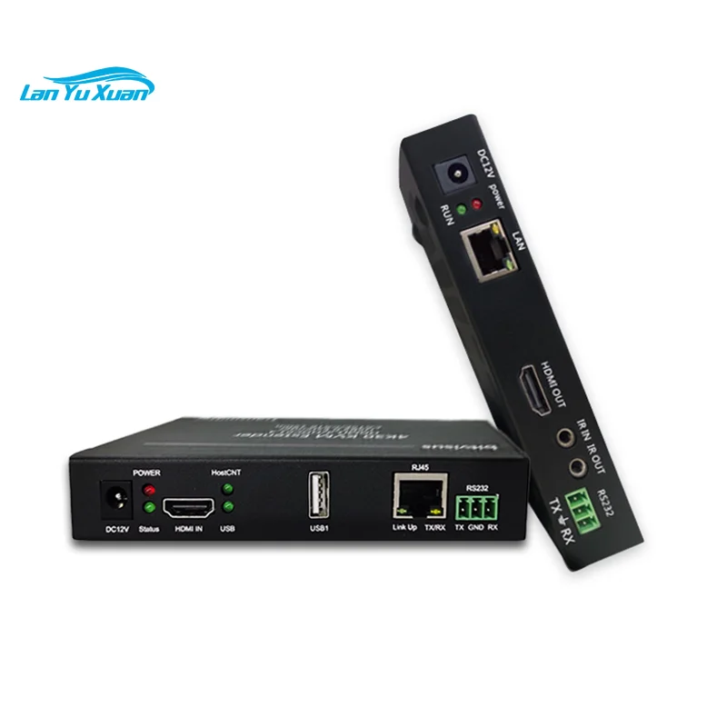 Extend Signal KVM HDMI Network Extender 100m 4k With IR Transmitter and Receiver
Extend Signal KVM HDMI Network Extender 100m 4k With IR Transmitter and Receiver