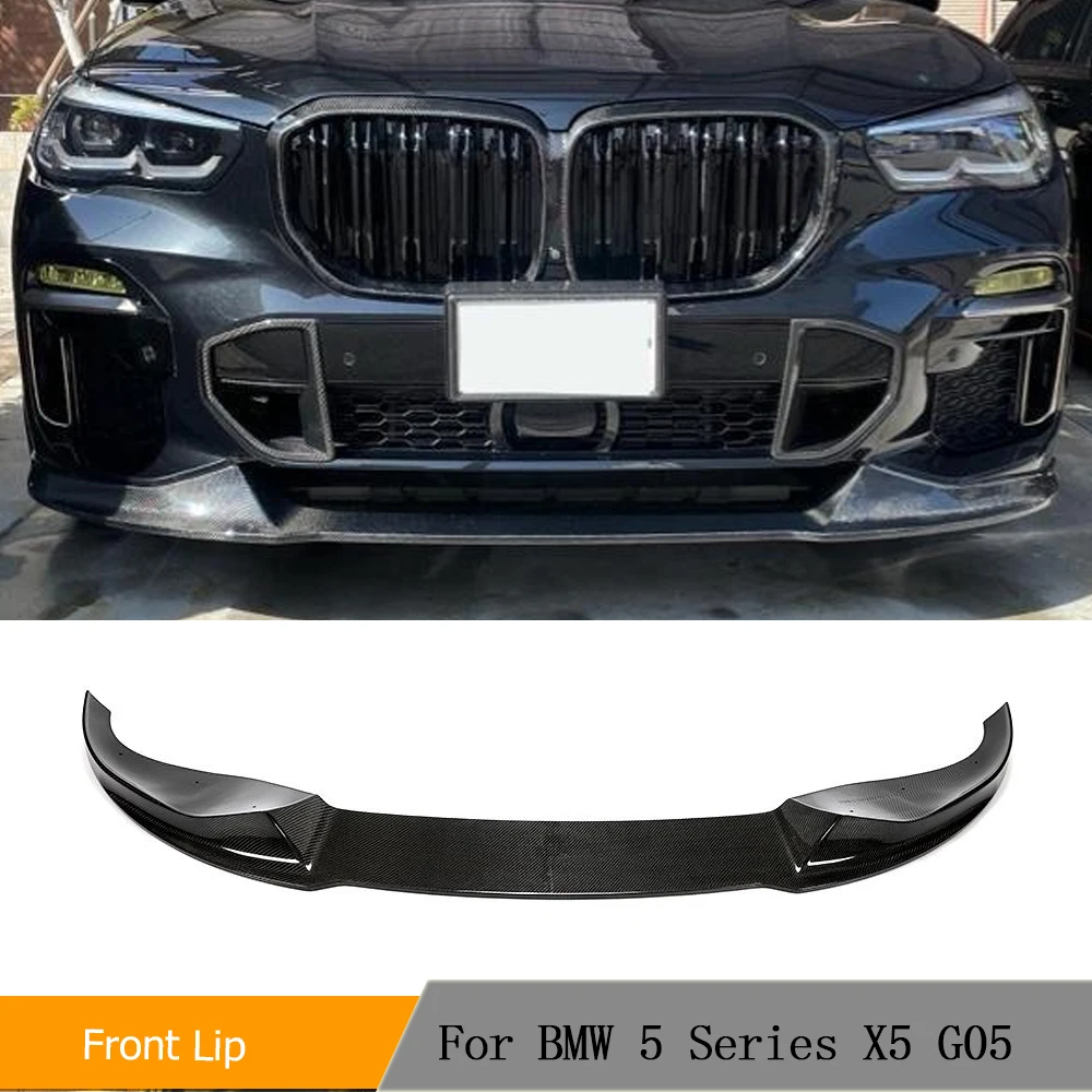Carbon Fiber Front Bumper Splitters Lip Spoiler for BMW X5 G05 M Sport 2019 2020 Carbon Fiber Front Bumper Lip Spoiler Guard
Carbon Fiber Front Bumper Splitters Lip Spoiler for BMW X5 G05 M Sport 2019 2020 Carbon Fiber Front Bumper Lip Spoiler Guard