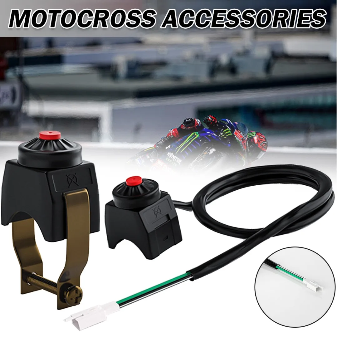 Универсальная кнопка включения/выключения мотоцикла, 22 мм, 1 шт.
Универсальная кнопка включения/выключения мотоцикла, 22 мм, 1 шт.