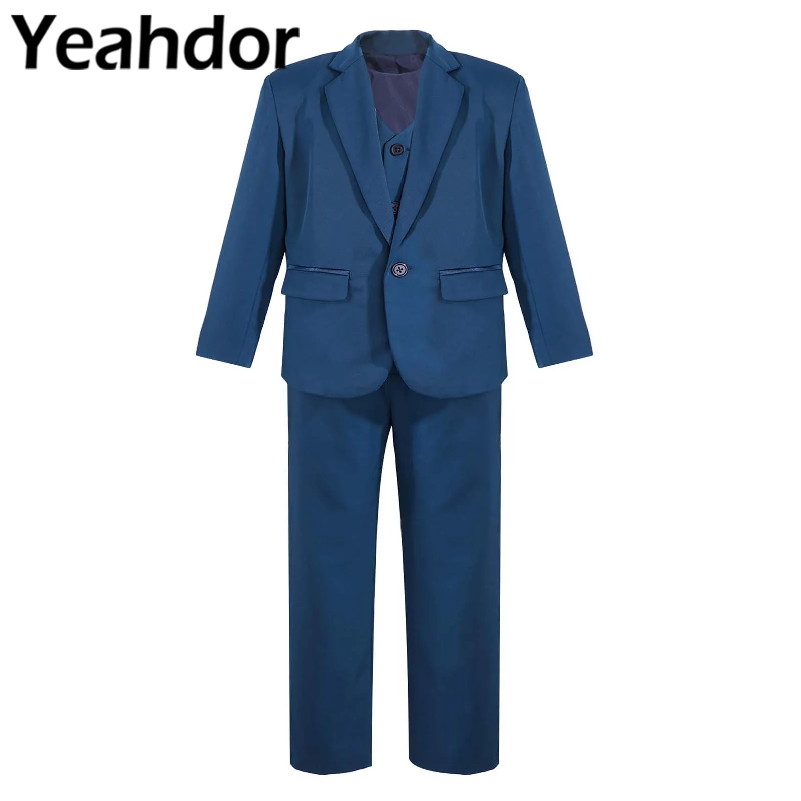 4-14 Kids Boys Gentleman Suit Birthday Party Wedding Boy's Suit Childs 3Pcs Formal Clothes Sets Children Costume Dress Suits
4-14 Kids Boys Gentleman Suit Birthday Party Wedding Boy's Suit Childs 3Pcs Formal Clothes Sets Children Costume Dress Suits