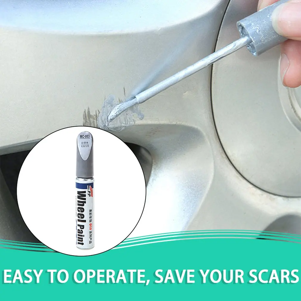 2023 Car Wheel Scratch Repair Touch Up Pen Aluminum Alloy White Silver Touch Up Paint Wheel Refurbished Self-painting Wheel Pen 
2023 Car Wheel Scratch Repair Touch Up Pen Aluminum Alloy White Silver Touch Up Paint Wheel Refurbished Self-painting Wheel Pen