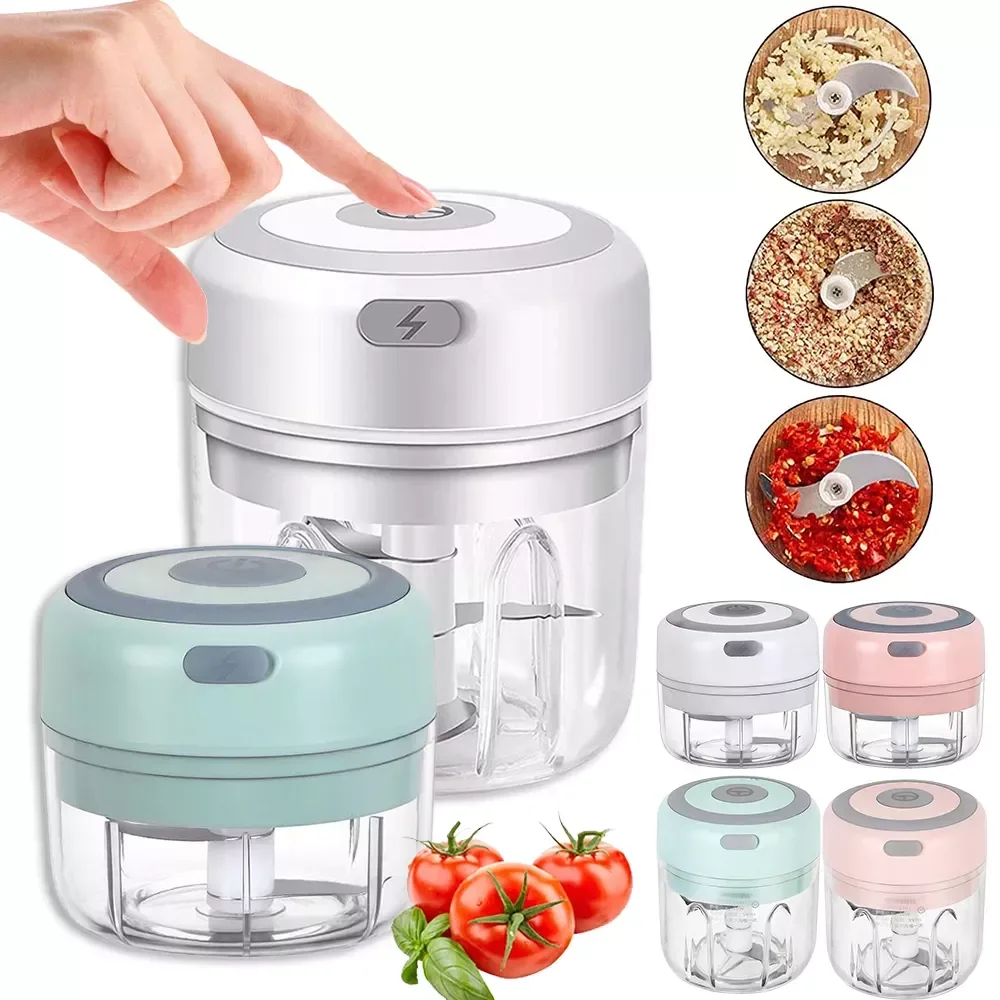 Mini USB Wireless Garlic Masher Sturdy Press Mincer Vegetable Chili Meat Grinder Food Chopper Kitchen Tools 
Mini USB Wireless Garlic Masher Sturdy Press Mincer Vegetable Chili Meat Grinder Food Chopper Kitchen Tools