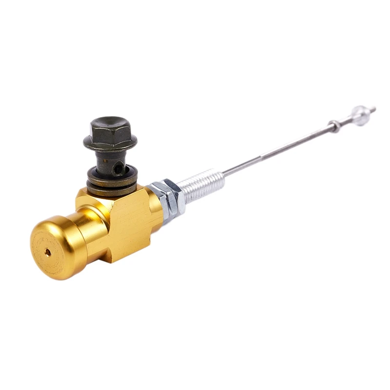 10X Motorcycle Hydraulic Clutch Master Cylinder Rod Brake Pump M10X1.25Mm Aluminum Gold
10X Motorcycle Hydraulic Clutch Master Cylinder Rod Brake Pump M10X1.25Mm Aluminum Gold