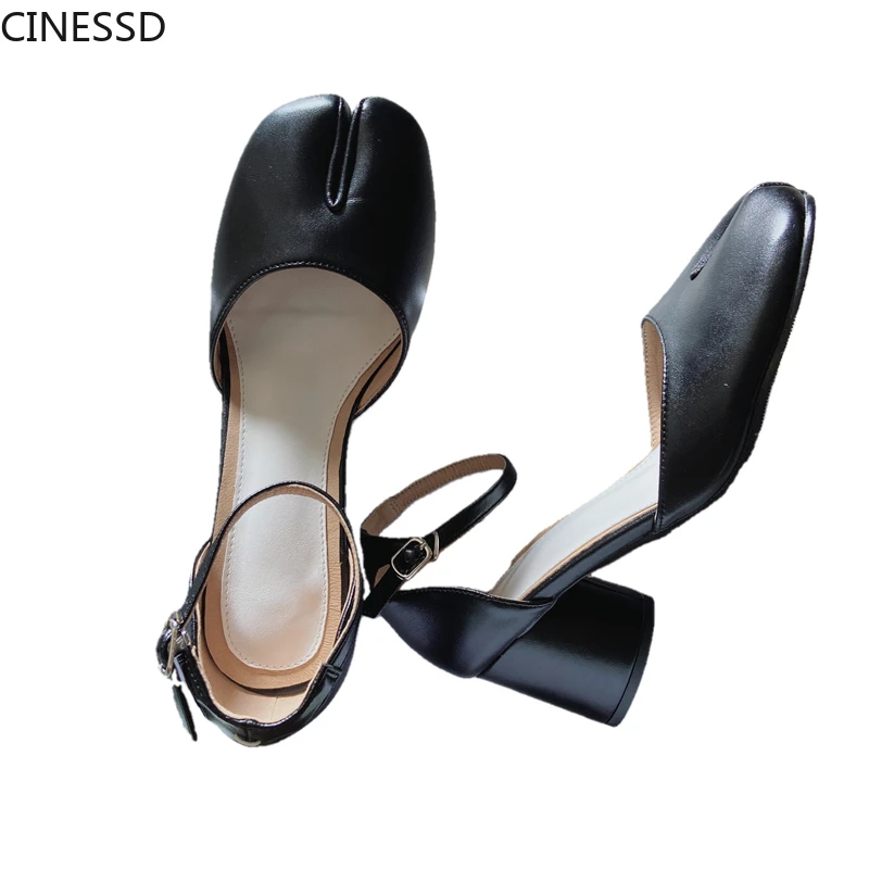 Women Split Toe Ninja Tabi Pumps Shoes Woman 6cm Heels Ladies High Heel Pig Feet Shoes Shallow Sandals Round Heel Shoes
Women Split Toe Ninja Tabi Pumps Shoes Woman 6cm Heels Ladies High Heel Pig Feet Shoes Shallow Sandals Round Heel Shoes
