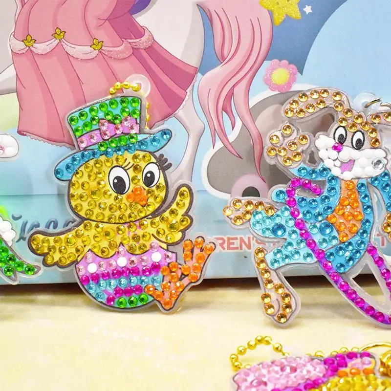 Easter Diamonds Painting Keychain Easter Bunny Chicken DIY Diamond Art Pendant Kit Party Favor Diamonds Drawing Hanging Ornament
Easter Diamonds Painting Keychain Easter Bunny Chicken DIY Diamond Art Pendant Kit Party Favor Diamonds Drawing Hanging Ornament