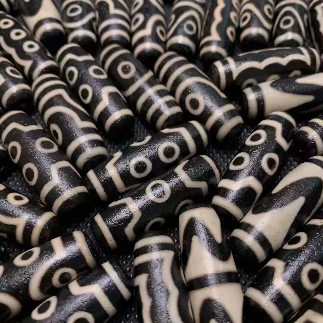 100 Pcs/Lot Black and White Dzi Delicate Beads High Oil Slurry Clear Horseshoe Lines Totem Hot Sale High Quality Agate
100 Pcs/Lot Black and White Dzi Delicate Beads High Oil Slurry Clear Horseshoe Lines Totem Hot Sale High Quality Agate