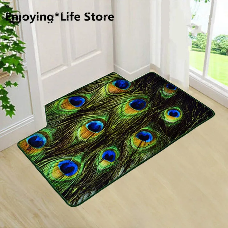 Area Rug Sets Multi-Size Indoor Outdoor Doormats Peacock Feather Floor Mat Non-Slip Indoor Carpet Bathroom Living Room Bedroom
Area Rug Sets Multi-Size Indoor Outdoor Doormats Peacock Feather Floor Mat Non-Slip Indoor Carpet Bathroom Living Room Bedroom