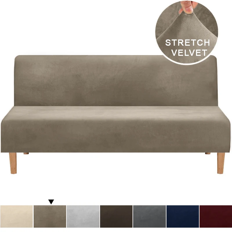 Velvet Fabric Sofa Bed Cover Elastic Anti-dust Straight Sofa Cover For Living Room Armless Sofa Bed Covers Washable For Home
Velvet Fabric Sofa Bed Cover Elastic Anti-dust Straight Sofa Cover For Living Room Armless Sofa Bed Covers Washable For Home