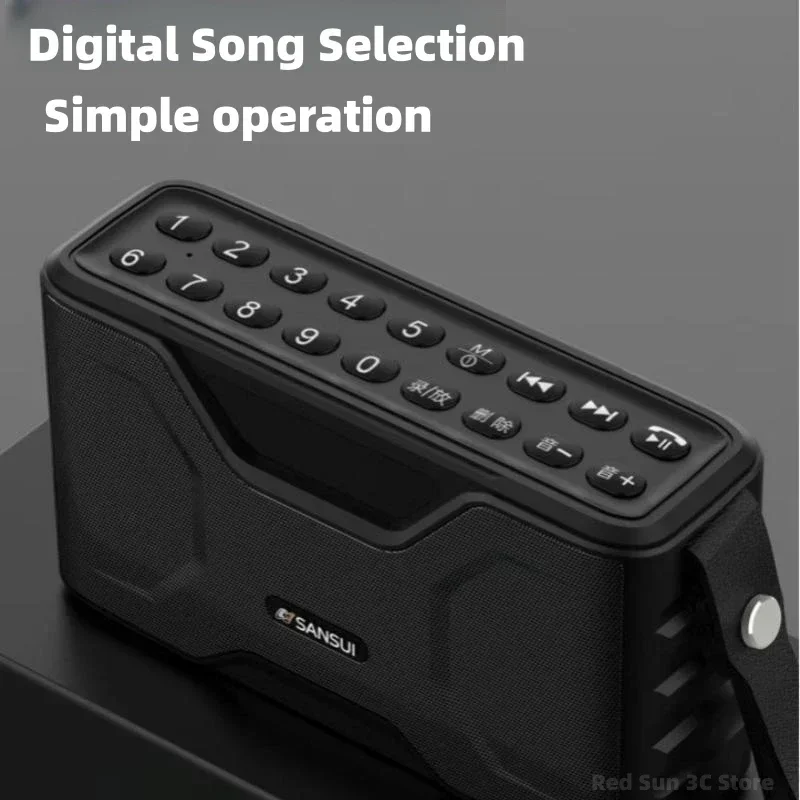 

Bluetooth-колонки SANSUI S71, FM-радио, Hi-Fi, сабвуфер, Поддержка выхода наушников, USB-накопитель, TF-карта, AUX, bluetooth