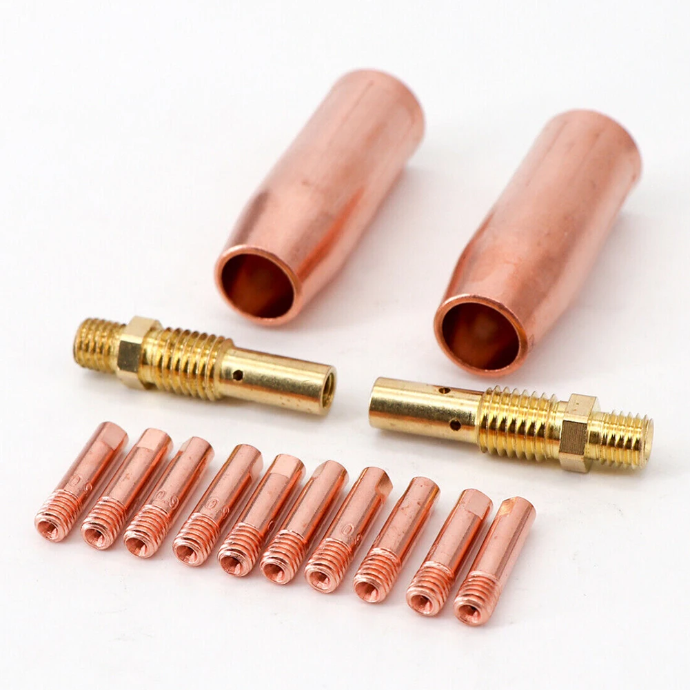 14 Pcs 0.035'' MIG Welding Nozzle Kit Set For 100L Contact Tip Gas Diffuer Nozzle M3 Welder Supplies Soldering Iron Accessories
14 Pcs 0.035'' MIG Welding Nozzle Kit Set For 100L Contact Tip Gas Diffuer Nozzle M3 Welder Supplies Soldering Iron Accessories