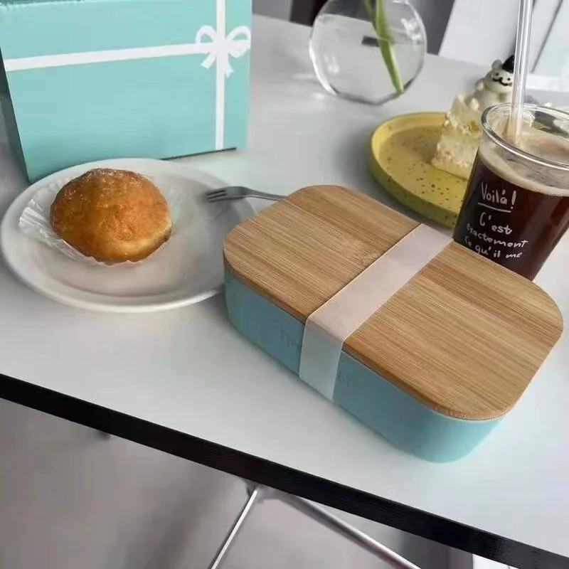 Пищевая коробка с бамбуковой крышкой, экологически чистый Ланч-бокс, многофункциональная портативная практичная подарочная коробка
Пищевая коробка с бамбуковой крышкой, экологически чистый Ланч-бокс, многофункциональная портативная практичная подарочная коробка