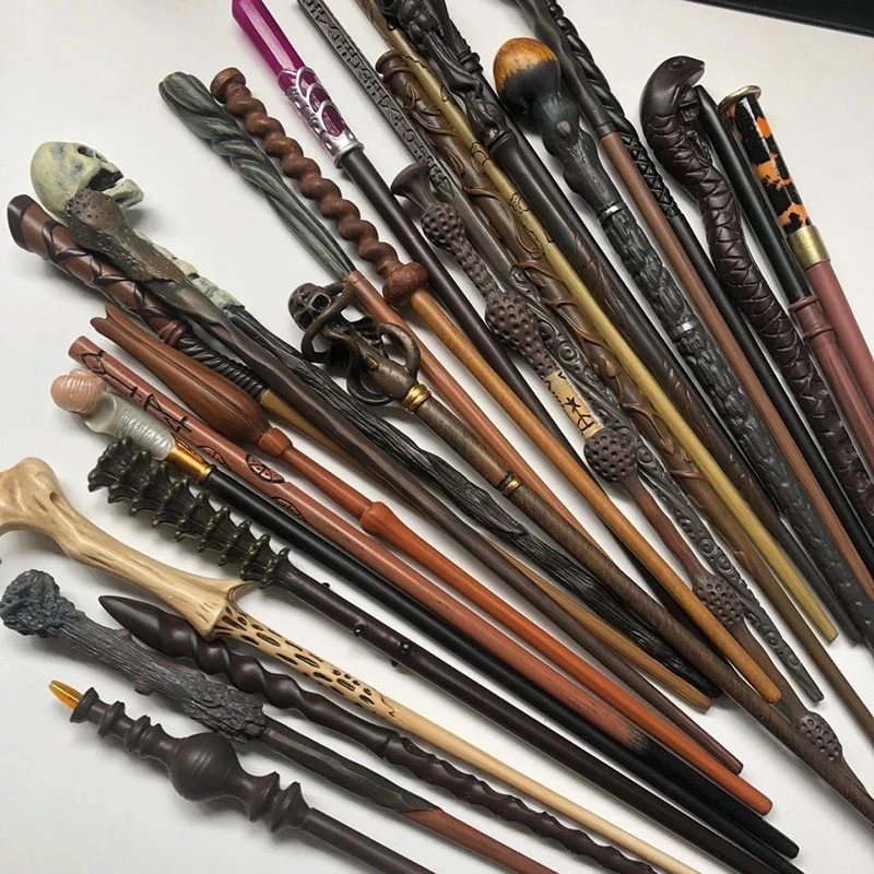 AC-Kinds of Magic Wands Cosplay Dumbledor Voldmort Snape Hermion Metal Core Magic Wand no Box Halloween Gift
AC-Kinds of Magic Wands Cosplay Dumbledor Voldmort Snape Hermion Metal Core Magic Wand no Box Halloween Gift