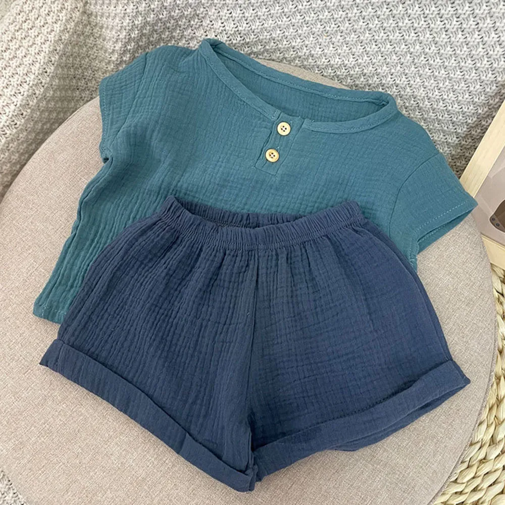 Boys Summer Sets Cotton Solid Color Shirt + Short Pants Casual Children Clothing Birthday Kids Outfits
Boys Summer Sets Cotton Solid Color Shirt + Short Pants Casual Children Clothing Birthday Kids Outfits