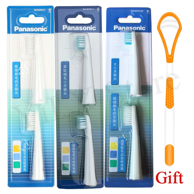Panasonic Original Electric Toothbrush Head WEW0972/WEW0971 For EW-DM71/DM711/DM712/PDM7B/DM712/DM3/DML1 Replacement Brush Head
Panasonic Original Electric Toothbrush Head WEW0972/WEW0971 For EW-DM71/DM711/DM712/PDM7B/DM712/DM3/DML1 Replacement Brush Head