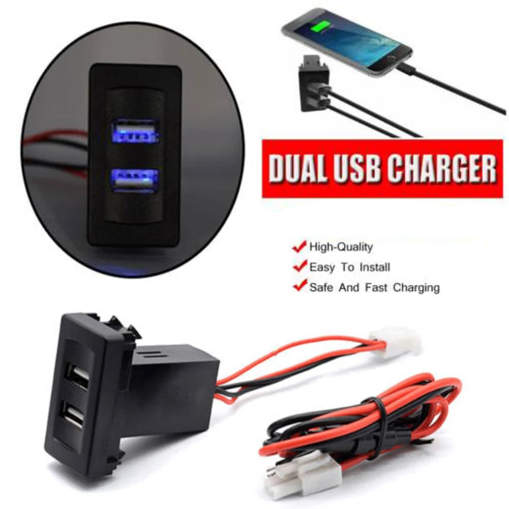 Car Dual USB Car Charger 2.1A USB Port Charger Socket Light Built-In Socket For Transport T4 Built-In Socket Switch Panel
Car Dual USB Car Charger 2.1A USB Port Charger Socket Light Built-In Socket For Transport T4 Built-In Socket Switch Panel