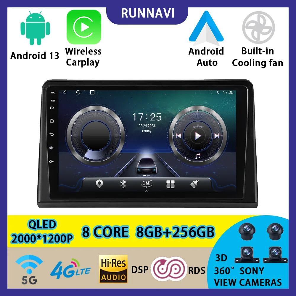 Android 13 For Hyundai Sonata 7 LF 2017-2019 Car Radio Stereo Multimedia Video Player Navigation GPS Wireless Carplay RDS DSP
Android 13 For Hyundai Sonata 7 LF 2017-2019 Car Radio Stereo Multimedia Video Player Navigation GPS Wireless Carplay RDS DSP