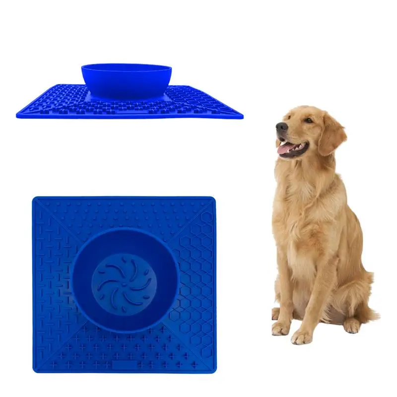 

Dog Food Bowls Slow Feeder Maze Dog Food Bowl Pet Supplies Non-Skid No-Spill Dishwasher Safe With Raised Edges For Large Medium