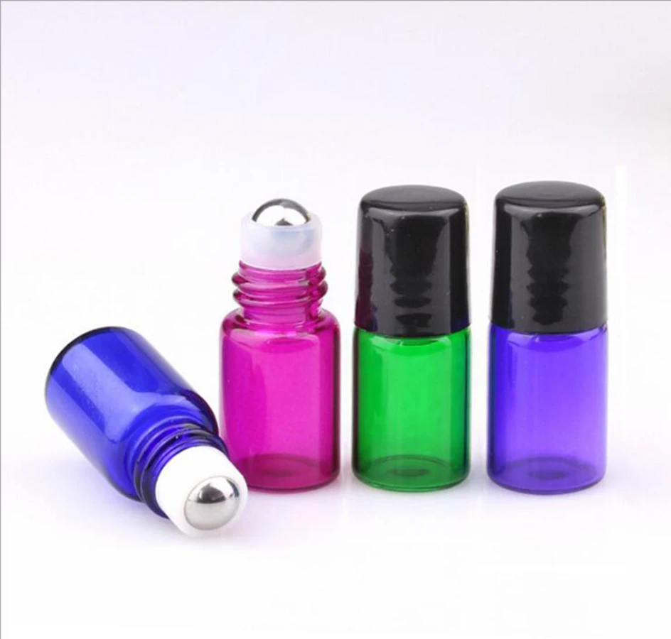1000pcs/lot 2ml Small Glass Bottles With Glass/Metal Ball Roller Essential Oil Vials Refillable Perfume Roll on Bottle
1000pcs/lot 2ml Small Glass Bottles With Glass/Metal Ball Roller Essential Oil Vials Refillable Perfume Roll on Bottle