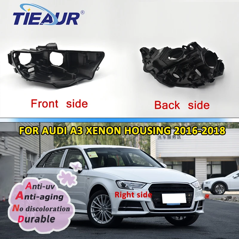 Headlight Housing Base for AUDI A3 2016 2017 2018 HID Xenon Headlamp House Car Rear Base Front Auto Replacement Parts Assembly
Headlight Housing Base for AUDI A3 2016 2017 2018 HID Xenon Headlamp House Car Rear Base Front Auto Replacement Parts Assembly