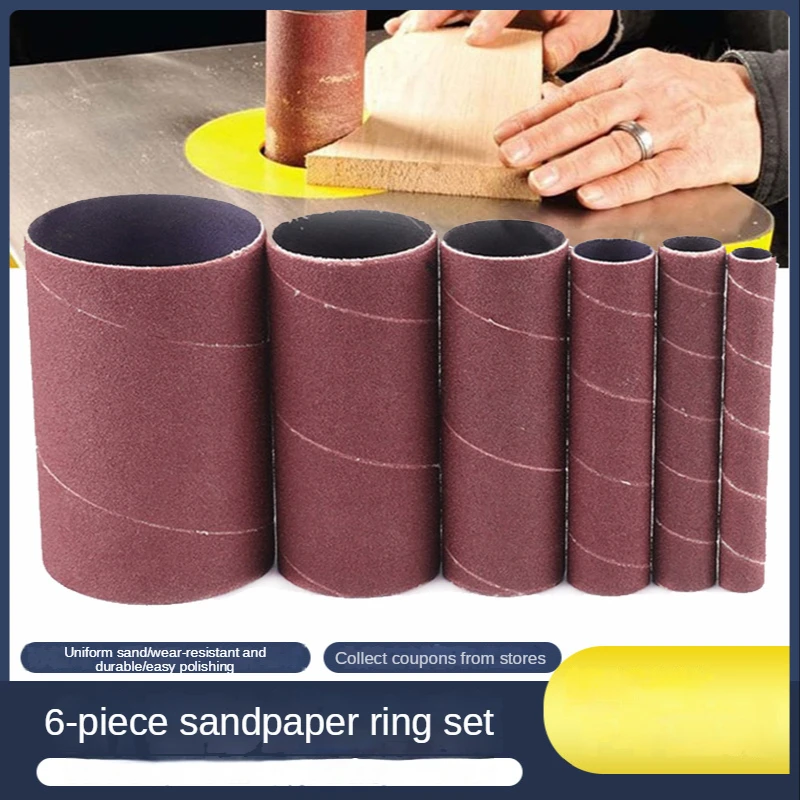 6-inch Long Cylinder Sandcloth Roll Sandpaper Roll Coarse Sandpaper 80/120 Mesh Paper Woodworking Polishing Sandpaper
6-inch Long Cylinder Sandcloth Roll Sandpaper Roll Coarse Sandpaper 80/120 Mesh Paper Woodworking Polishing Sandpaper