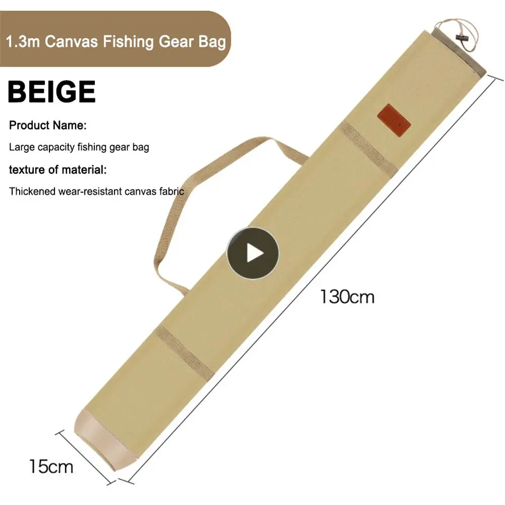 Dishes Bag Spring Lock Canvas Fish Rod Storage Durable Thickened Fishing Umbrella Bag Fishing Gear Accessories Fish Bag Portable
Dishes Bag Spring Lock Canvas Fish Rod Storage Durable Thickened Fishing Umbrella Bag Fishing Gear Accessories Fish Bag Portable