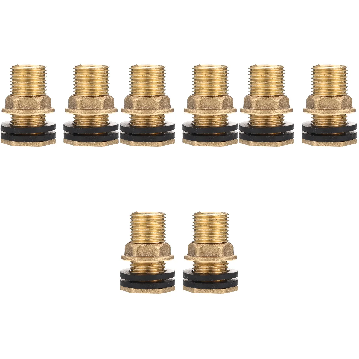 Bulkhead Connector Fitting Water Rain Threaded Tank Inch 1 2 Fittings 3 8 Copperconnectcoupler Part Aquariums Tubs Double Brass
Bulkhead Connector Fitting Water Rain Threaded Tank Inch 1 2 Fittings 3 8 Copperconnectcoupler Part Aquariums Tubs Double Brass