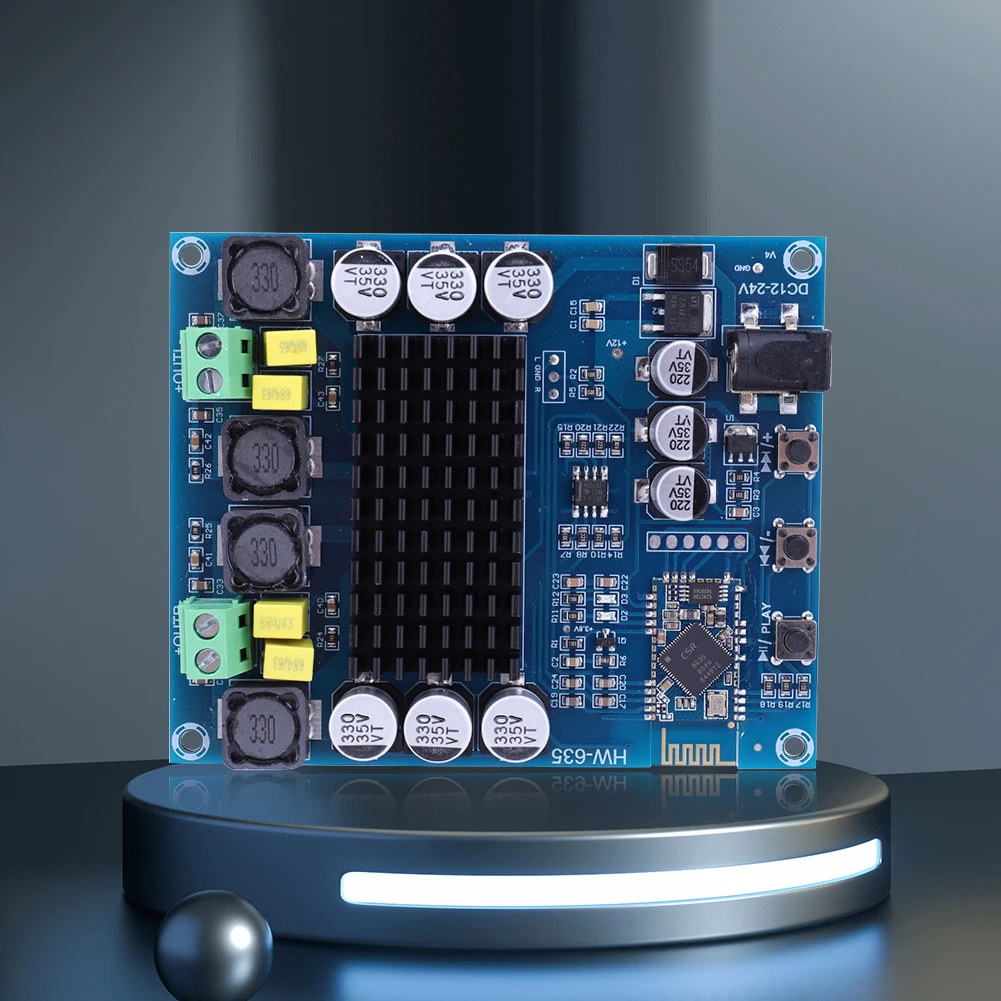 Плата цифрового усилителя мощности TPA3116D2, двухканальная, стерео, Bluetooth-совместимая Плата усилителя 4,0 для динамиков своими руками
Плата цифрового усилителя мощности TPA3116D2, двухканальная, стерео, Bluetooth-совместимая Плата усилителя 4,0 для динамиков своими руками