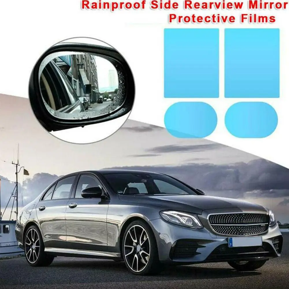 Автомобильное зеркало заднего вида с защитой от дождя, водонепроницаемая пленка, универсальное стекло для окон, зеркальное стекло, Антибли... 
Автомобильное зеркало заднего вида с защитой от дождя, водонепроницаемая пленка, универсальное стекло для окон, зеркальное стекло, Антибли...