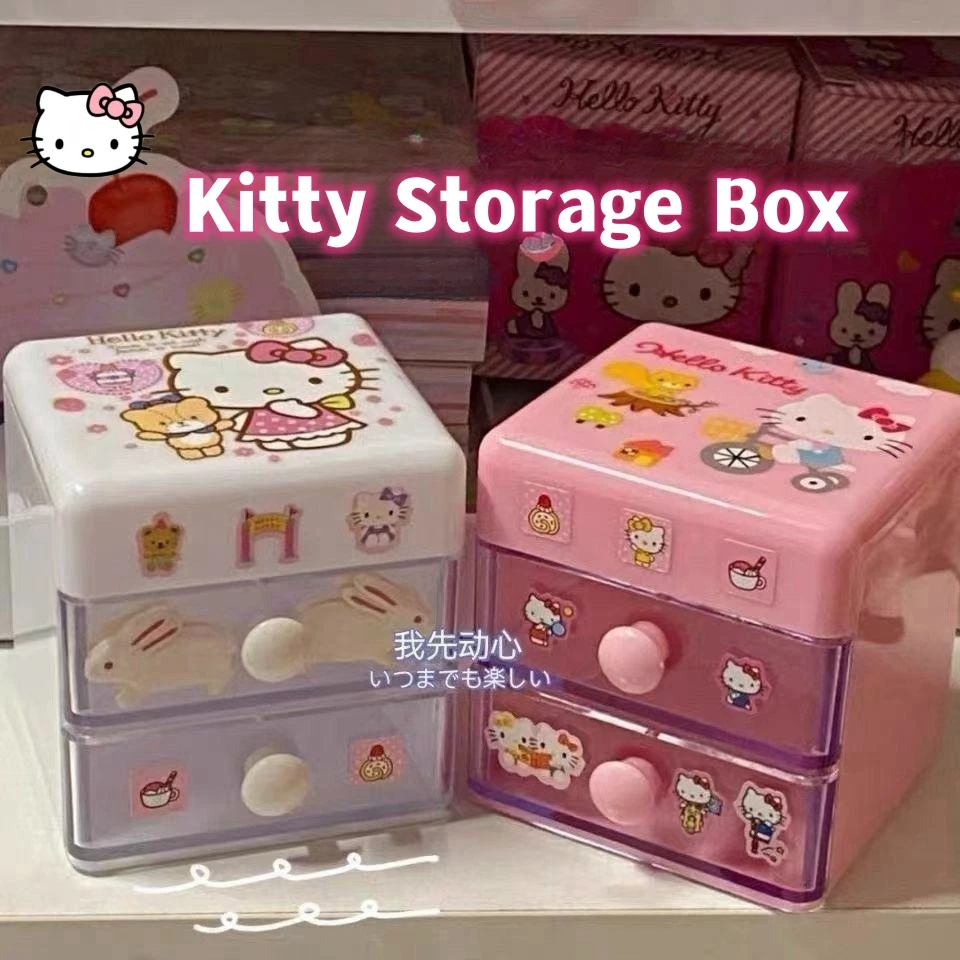 Мультяшная многофункциональная шкатулка Hello Kitty для хранения женских ювелирных изделий, милый подарок
Мультяшная многофункциональная шкатулка Hello Kitty для хранения женских ювелирных изделий, милый подарок