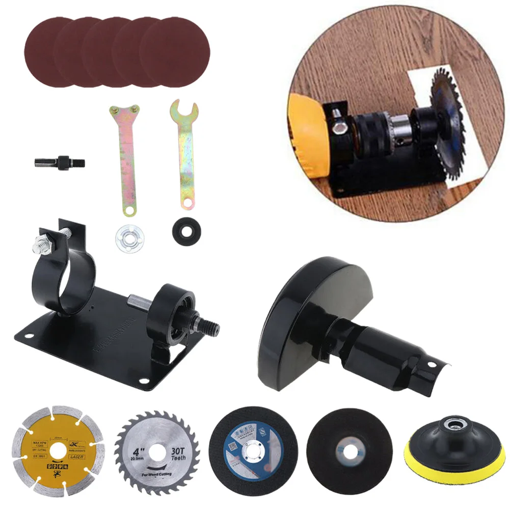 17pcs Electric Drill Cutting Seat Stand Conversion Tool Accessories For Grinding Electric Drill Protective Cover Grinding Parts
17pcs Electric Drill Cutting Seat Stand Conversion Tool Accessories For Grinding Electric Drill Protective Cover Grinding Parts