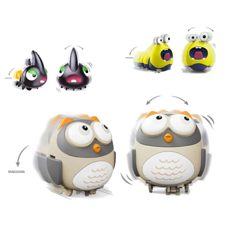 Cute Cartoon Swinging Walking Insect Electric Animal Toy 3D Owl Beetle Caterpillar Insect Toy Birthday Gift for Children Kids
Cute Cartoon Swinging Walking Insect Electric Animal Toy 3D Owl Beetle Caterpillar Insect Toy Birthday Gift for Children Kids