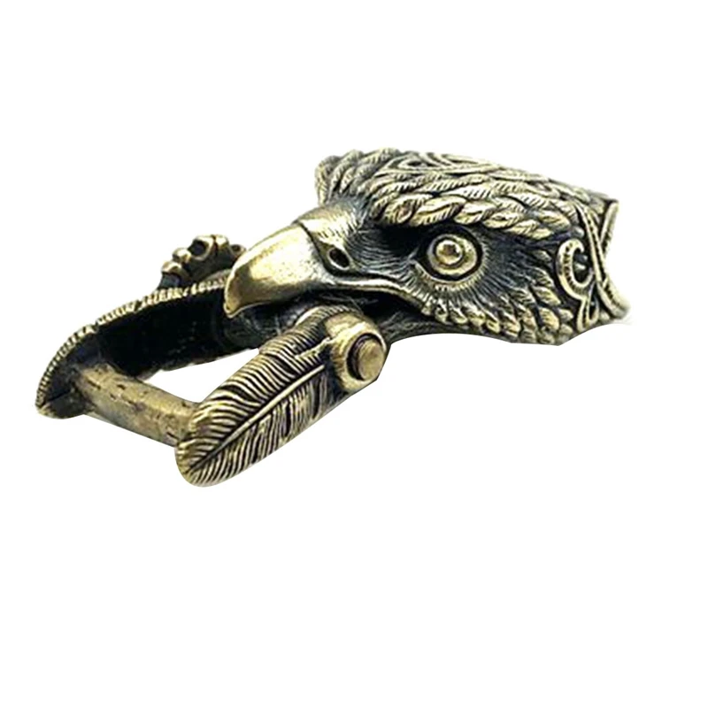 2X EDC Outdoor Tool DIY Accessories For Bracelet Weaving Paracord Multifunction Buckle Brass Eagle Head
2X EDC Outdoor Tool DIY Accessories For Bracelet Weaving Paracord Multifunction Buckle Brass Eagle Head