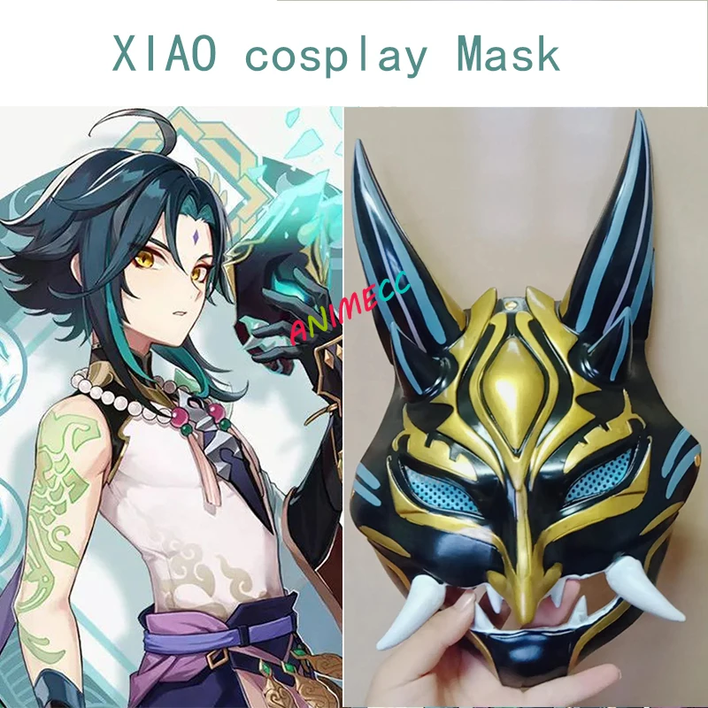 ANIMECC Xiao Cosplay Mask Genshin Impact Cosplay Costume Prop Anime Game Halloween Party Carnival Costume Prop
ANIMECC Xiao Cosplay Mask Genshin Impact Cosplay Costume Prop Anime Game Halloween Party Carnival Costume Prop