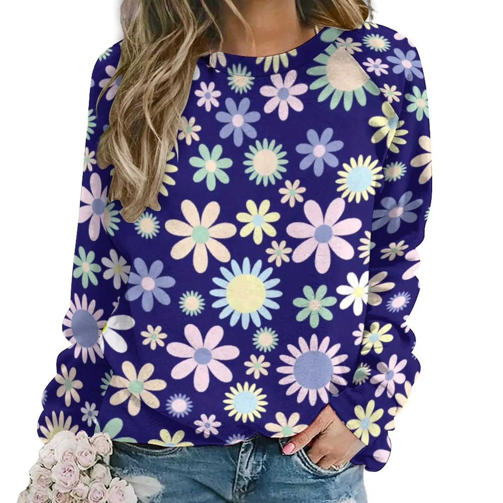 Field of Daisy Casual Hoodies Women Colorful Floral Print Kawaii Hoodie Winter Long Sleeve Classic Oversized Sweatshirts Gift
Field of Daisy Casual Hoodies Women Colorful Floral Print Kawaii Hoodie Winter Long Sleeve Classic Oversized Sweatshirts Gift