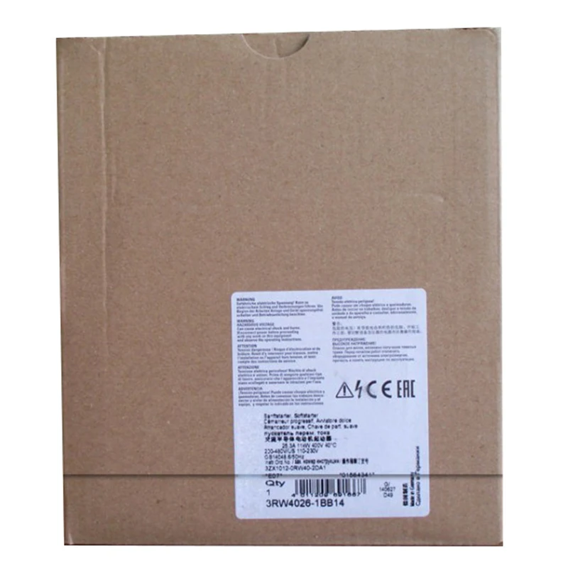 Brand new original 3RW40261BB14 11kW soft starter 3RW4026-1BB14 spot
Brand new original 3RW40261BB14 11kW soft starter 3RW4026-1BB14 spot