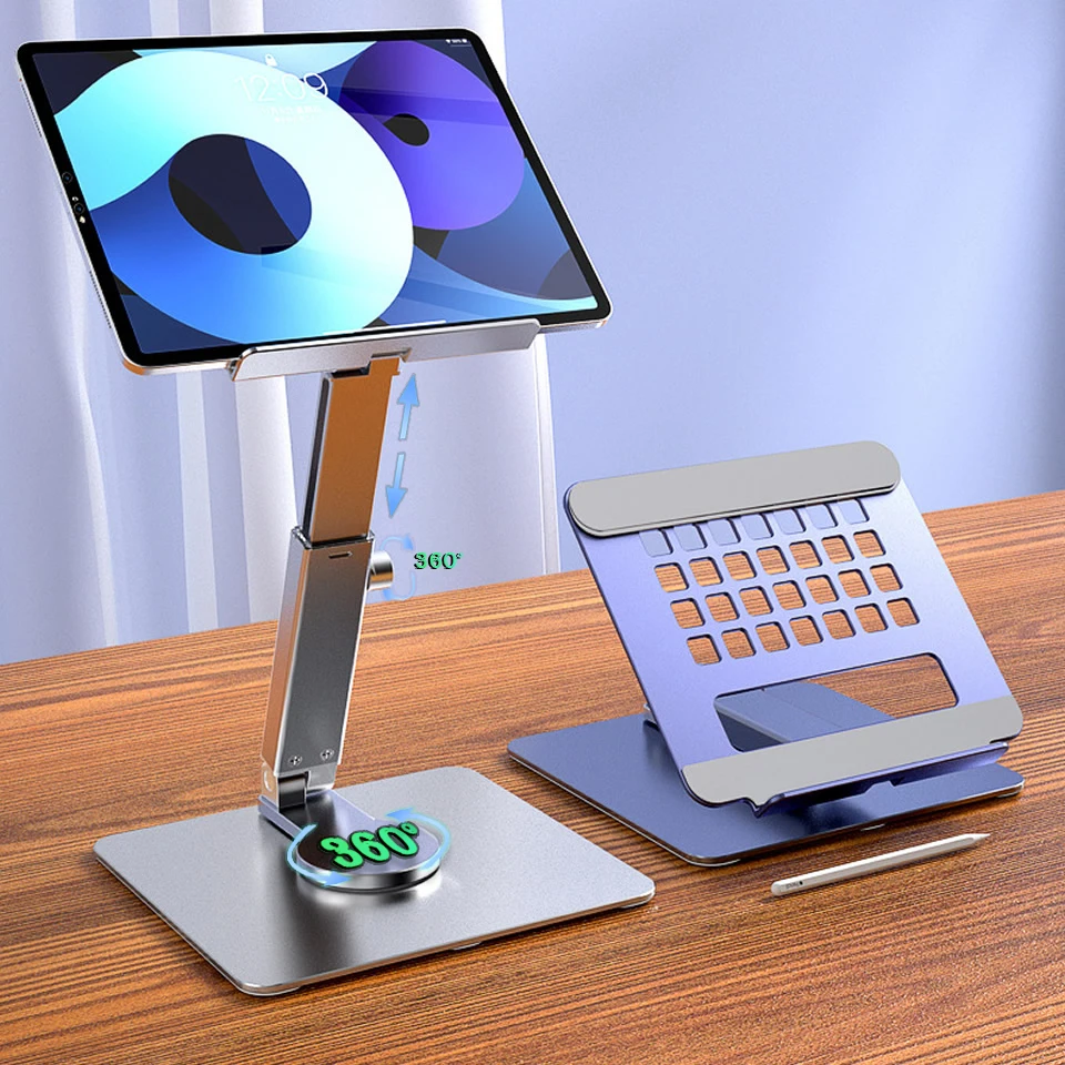 Tablet Stand Desk Adjustable Foldable Holder for iPad Pro Air Mini 11 12.9 Macbook Samsung Xiaomi Huawei Laptop Notebook Support
Tablet Stand Desk Adjustable Foldable Holder for iPad Pro Air Mini 11 12.9 Macbook Samsung Xiaomi Huawei Laptop Notebook Support