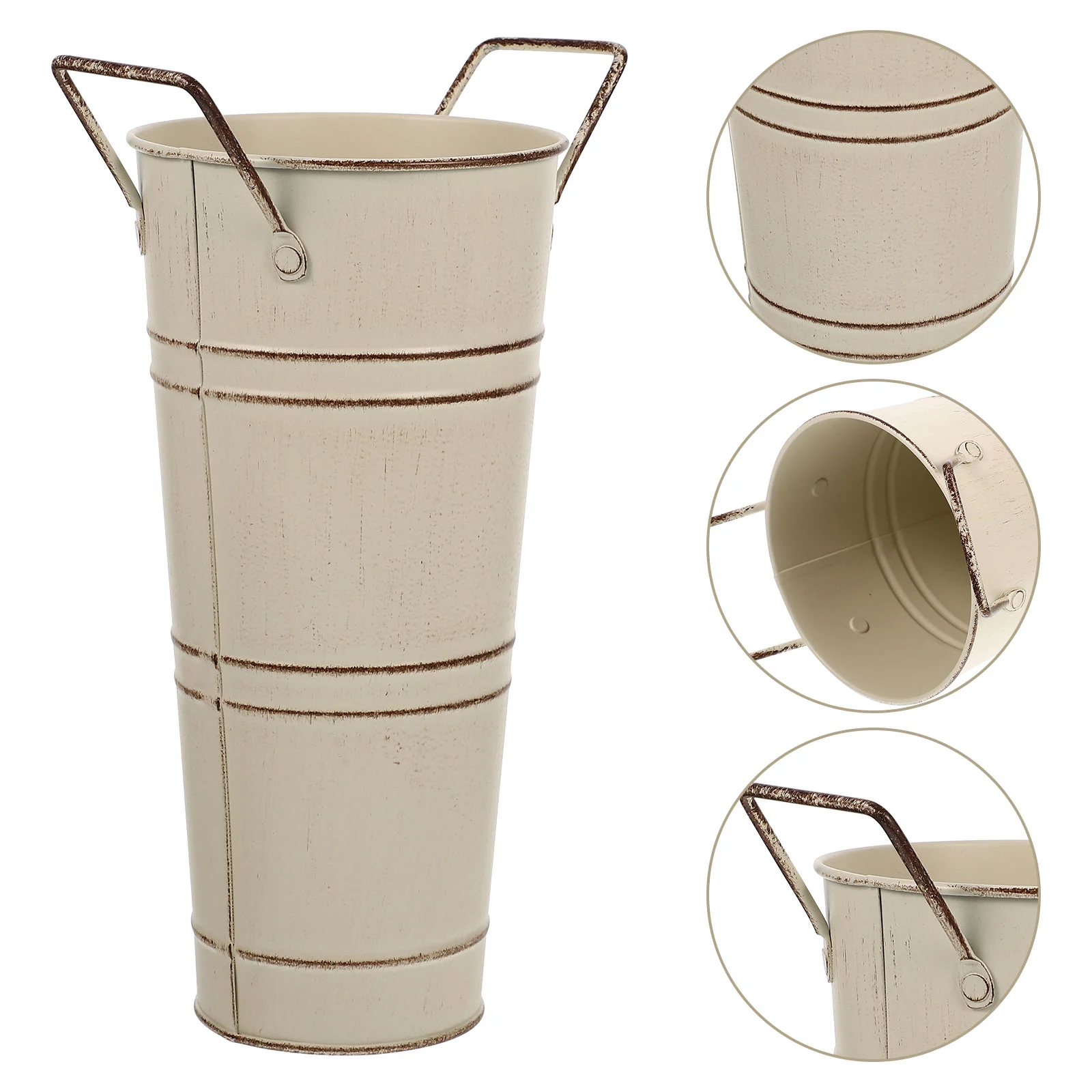 Galvanized Flower Vase Planter Pots Indoor Plants Farmhouse Bucket Metal Vases Centerpieces Floor Vases
Galvanized Flower Vase Planter Pots Indoor Plants Farmhouse Bucket Metal Vases Centerpieces Floor Vases